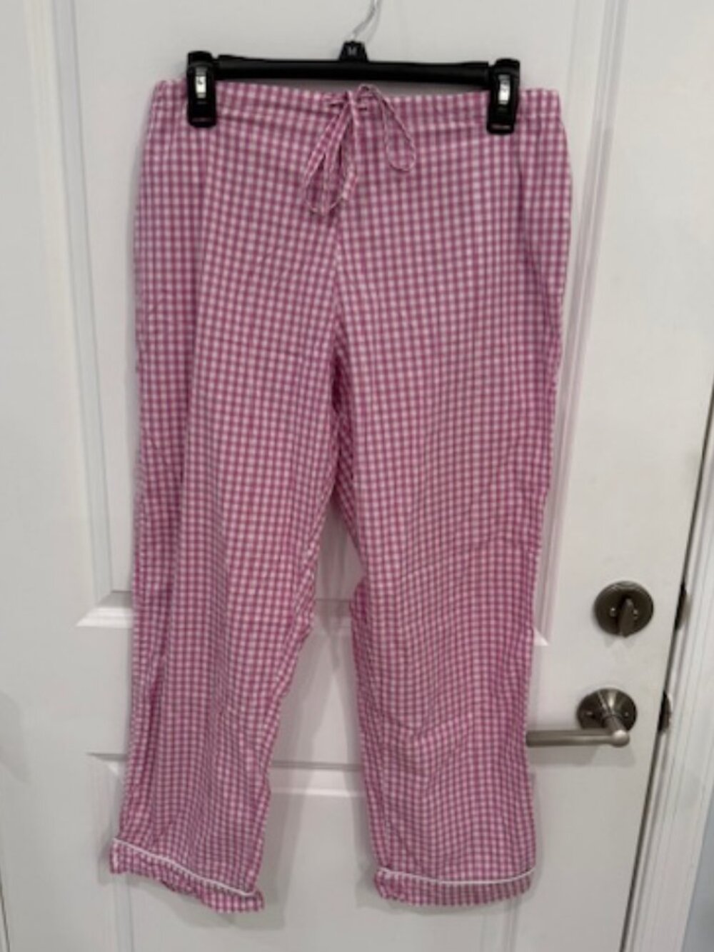 Marigot Pink Gingham Pajama Pants